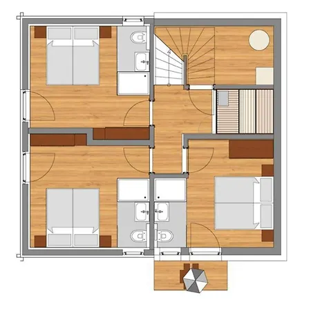 בית נופש Jagdhuette By Interhome